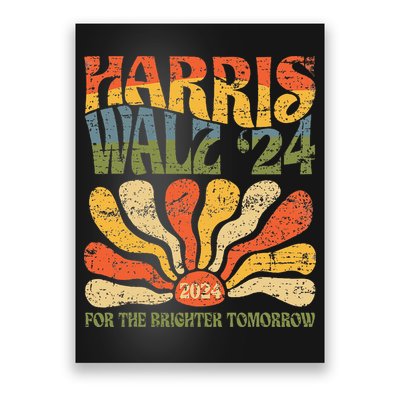 Harris Walz 2024 For President Patriotic Kamala Waltz 2024 Poster