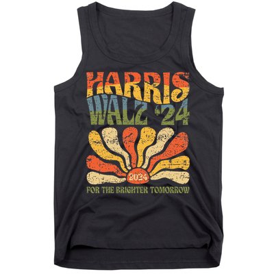 Harris Walz 2024 For President Patriotic Kamala Waltz 2024 Tank Top