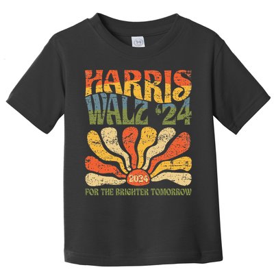 Harris Walz 2024 For President Patriotic Kamala Waltz 2024 Toddler T-Shirt