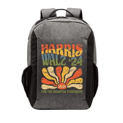 Harris Walz 2024 For President Patriotic Kamala Waltz 2024 Vector Backpack