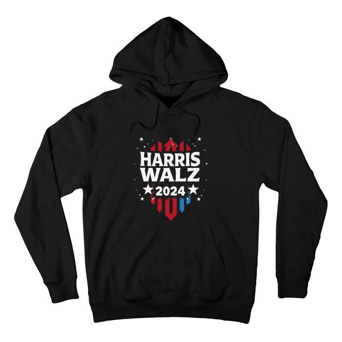 Harris Walz 2024 Kamala Harris Tom Walz Hoodie