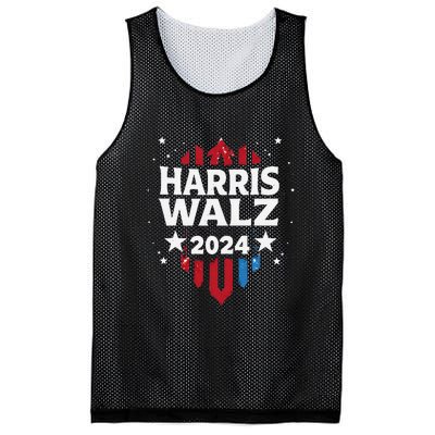 Harris Walz 2024 Kamala Harris Tom Walz Mesh Reversible Basketball Jersey Tank