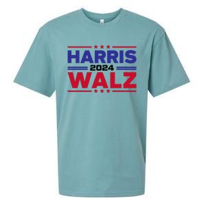 Harris Walz 2024 Sueded Cloud Jersey T-Shirt