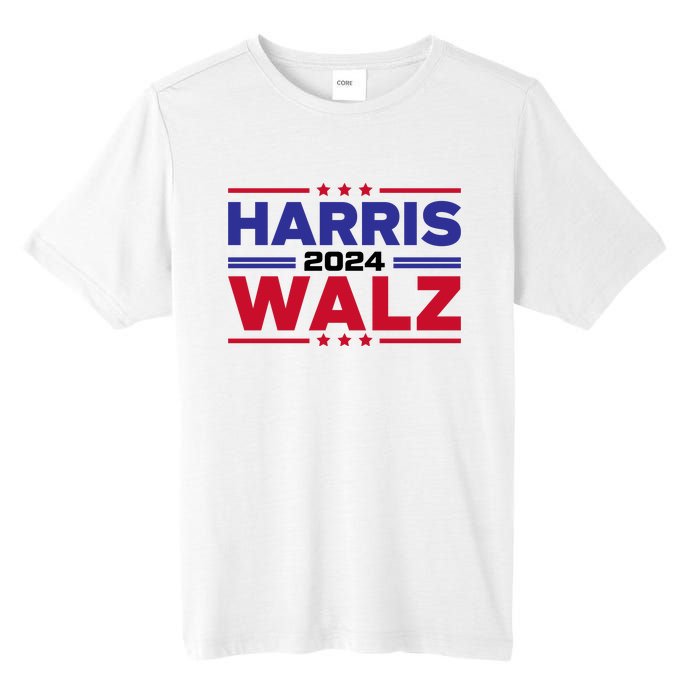 Harris Walz 2024 Tall Fusion ChromaSoft Performance T-Shirt