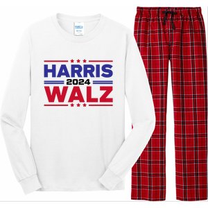 Harris Walz 2024 Long Sleeve Pajama Set