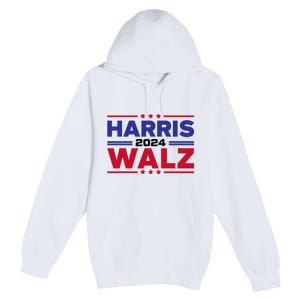 Harris Walz 2024 Premium Pullover Hoodie