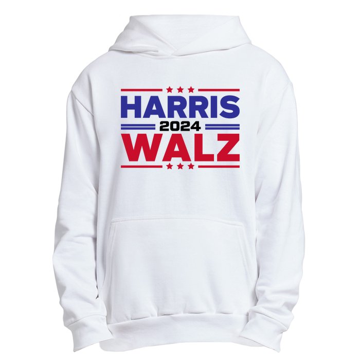 Harris Walz 2024 Urban Pullover Hoodie