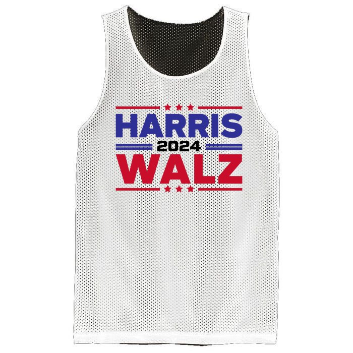 Harris Walz 2024 Mesh Reversible Basketball Jersey Tank