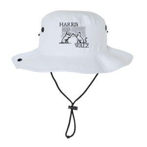 Harris Walz 2024 President American Flag Kamala Harris Waltz Legacy Cool Fit Booney Bucket Hat