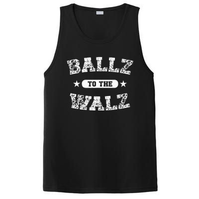 Harris Walz 2024 Ballz To The Walz Tim Walz Kamala Harris PosiCharge Competitor Tank