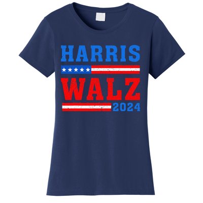 Harris Walz 2024 Tim Walz Kamala Harris Vp 47th President Women's T-Shirt