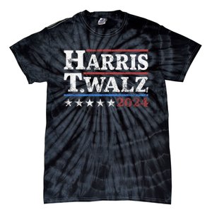 Harris Waltz 2024 Election Kamala Harris Tim Waltz 2024 Tie-Dye T-Shirt