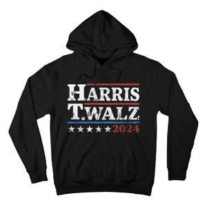 Harris Waltz 2024 Election Kamala Harris Tim Waltz 2024 Tall Hoodie