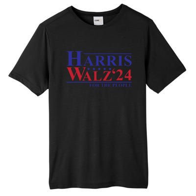 Harris Walz 2024 For The People Tall Fusion ChromaSoft Performance T-Shirt