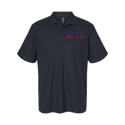 Harris Walz 2024 For The People Softstyle Adult Sport Polo