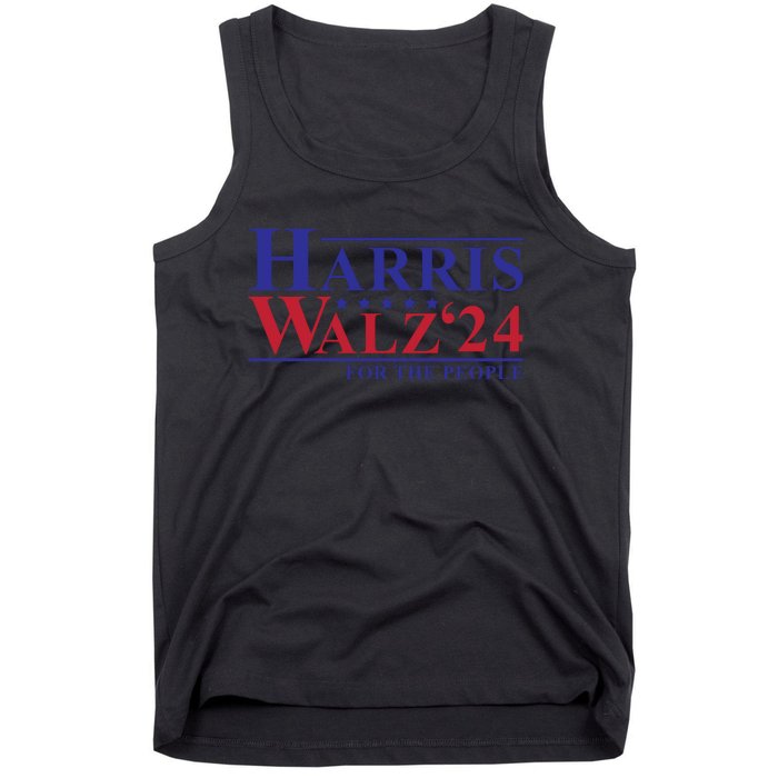 Harris Walz 2024 For The People Tank Top