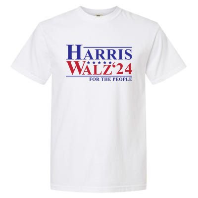 Harris Walz 2024 For The People Garment-Dyed Heavyweight T-Shirt