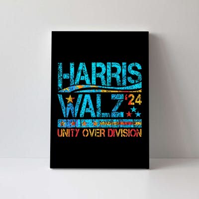 Harris Waltz 2024 Unity Over Division Canvas