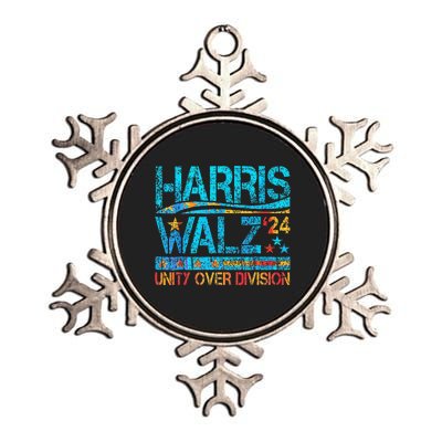 Harris Waltz 2024 Unity Over Division Metallic Star Ornament