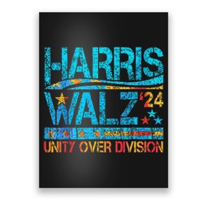 Harris Waltz 2024 Unity Over Division Poster