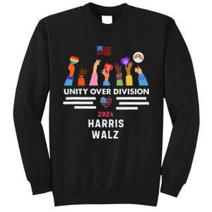 Harris Waltz 2024 Unity Over Division Sweatshirt