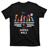 Harris Waltz 2024 Unity Over Division T-Shirt