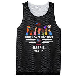 Harris Waltz 2024 Unity Over Division Mesh Reversible Basketball Jersey Tank