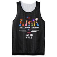 Harris Waltz 2024 Unity Over Division Mesh Reversible Basketball Jersey Tank