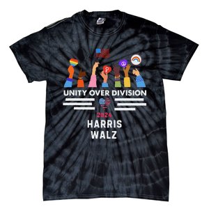 Harris Waltz 2024 Unity Over Division Tie-Dye T-Shirt