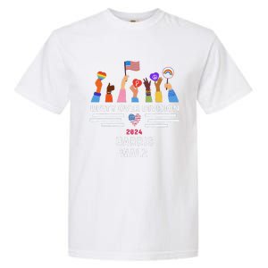 Harris Waltz 2024 Unity Over Division Garment-Dyed Heavyweight T-Shirt