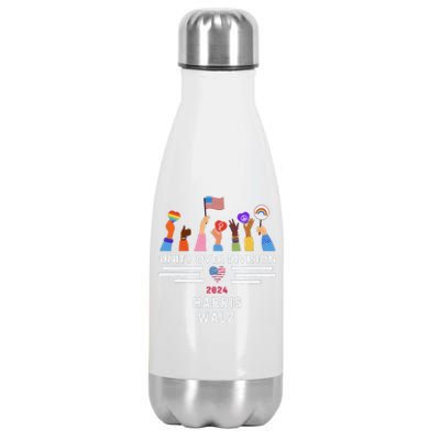 Harris Waltz 2024 Unity Over Division Stainless Steel Insulated Water Bottle