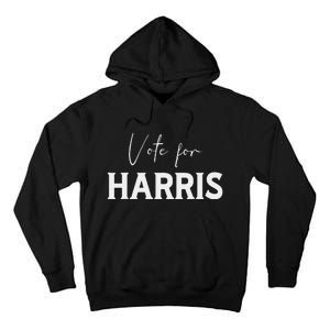 Harris Walz 2024 Campaign Voting Supporter President Vp Tall Hoodie