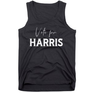 Harris Walz 2024 Campaign Voting Supporter President Vp Tank Top