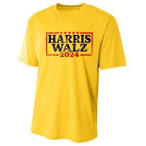 Harris Waltz 2024 Election Kamala Harris Tim Waltz 2024 Performance Sprint T-Shirt