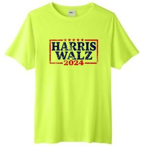 Harris Waltz 2024 Election Kamala Harris Tim Waltz 2024 Tall Fusion ChromaSoft Performance T-Shirt