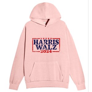 Harris Waltz 2024 Election Kamala Harris Tim Waltz 2024 Urban Pullover Hoodie