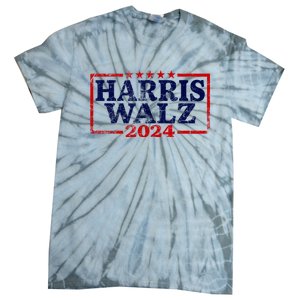 Harris Waltz 2024 Election Kamala Harris Tim Waltz 2024 Tie-Dye T-Shirt