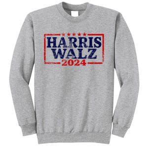 Harris Waltz 2024 Election Kamala Harris Tim Waltz 2024 Tall Sweatshirt