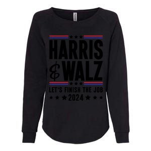 Harris Walz 2024 Womens California Wash Sweatshirt