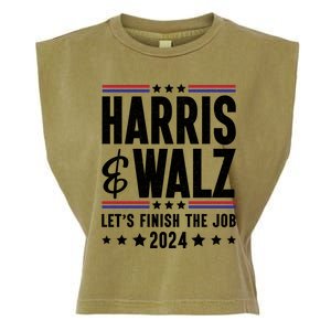 Harris Walz 2024 Garment-Dyed Women's Muscle Tee