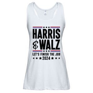 Harris Walz 2024 Ladies Essential Flowy Tank