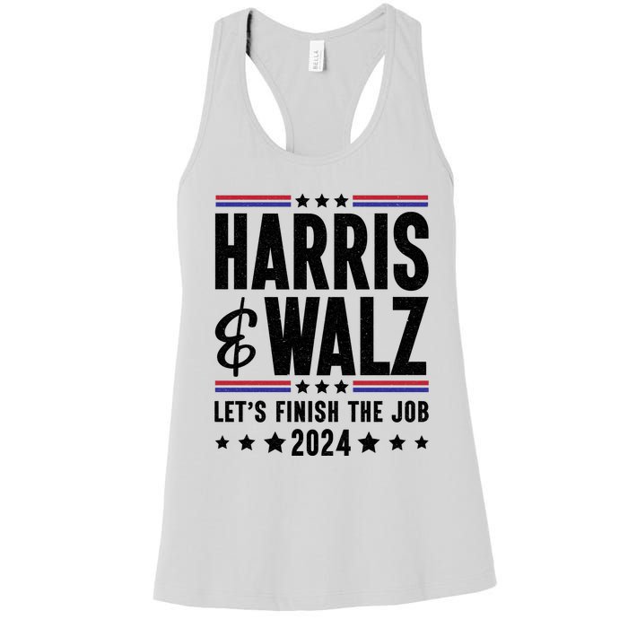 Harris Walz 2024 Women's Racerback Tank