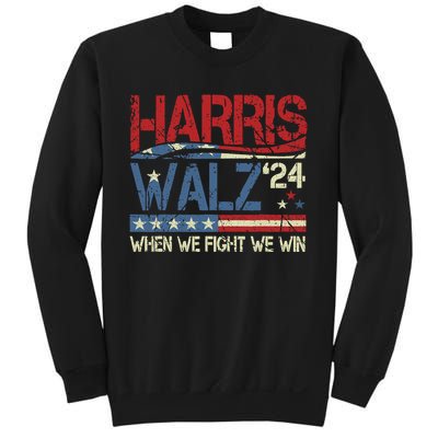 Harris Waltz 2024 When We Fight We Win Sweatshirt