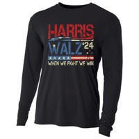 Harris Waltz 2024 When We Fight We Win Cooling Performance Long Sleeve Crew