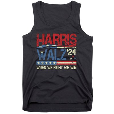 Harris Waltz 2024 When We Fight We Win Tank Top