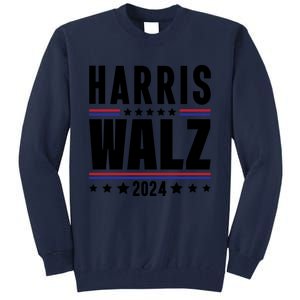 Harris Walz 2024 Tall Sweatshirt