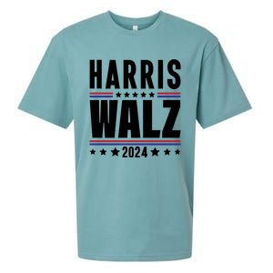 Harris Walz 2024 Sueded Cloud Jersey T-Shirt