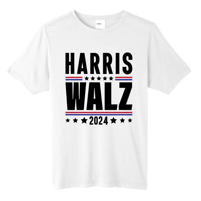 Harris Walz 2024 Tall Fusion ChromaSoft Performance T-Shirt