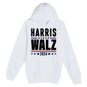 Harris Walz 2024 Premium Pullover Hoodie