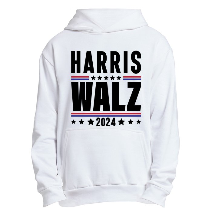 Harris Walz 2024 Urban Pullover Hoodie